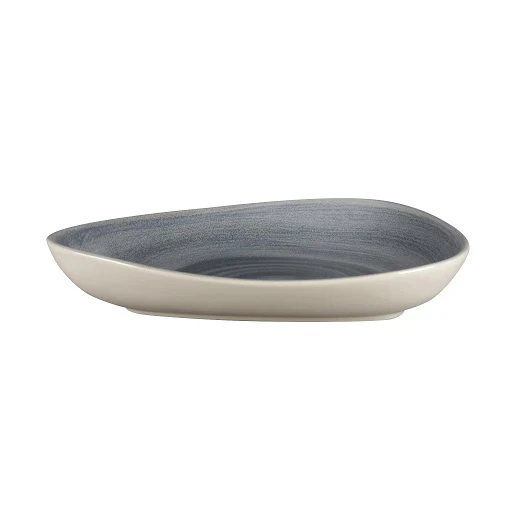 Bord Organic Diep, 24x19xH:4,5cm – Spot Jade (Set van 12)