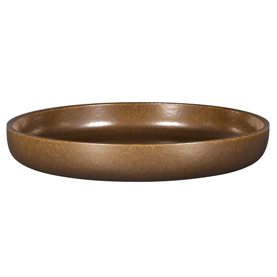 Diep Bord, Ø29,6xH:4,5cm – Ease Rust (Set van 2)