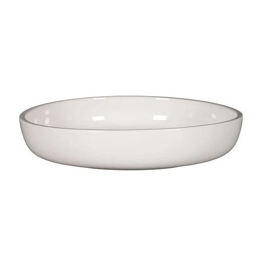 Diep Bord, Ø20xH:4,5cm – Ease White (Set van 3)