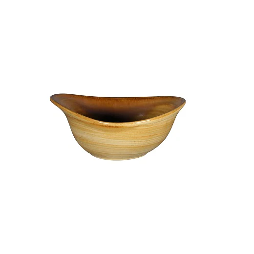 Schaal Organic, 15,5x12xH:6,5cm – Spot Garnet (Set van 12)