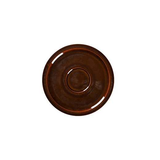 Schotel voor koppen, Ø16,3xH:1,6cm – Ease Honey (Set van 12)