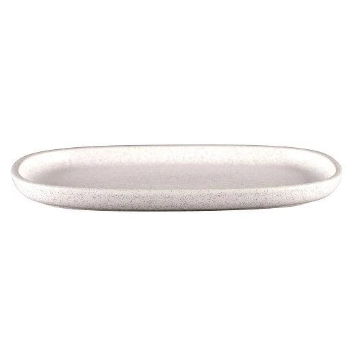 Bord Ovaal, 30x20xH:2,5cm – Ease Clay (Set van 6)