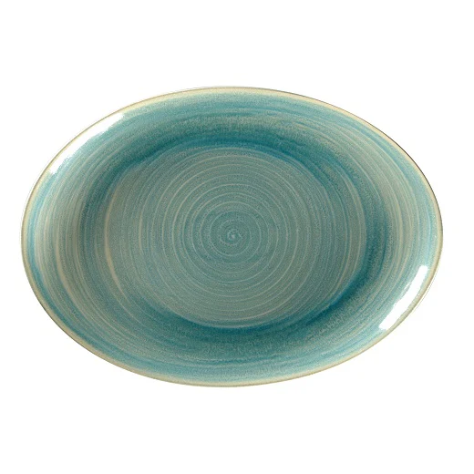 Plateau Ovaal, 32x23cm – Spot Saphire (Set van 6)