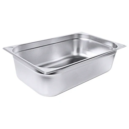 Gastronormbak RVS, 1/1 GN, H:15 cm, 21 L