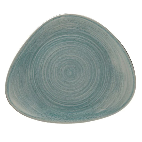 Bord Triangle Organic, 31,7×26,6cm – Spot Saphire (Set van 6)