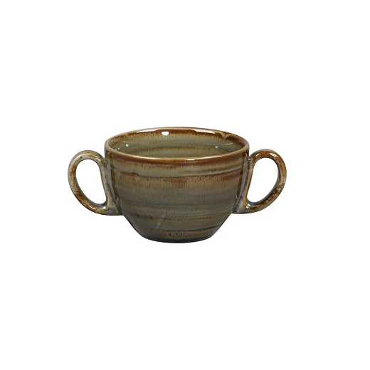 Soepkop met oren, Ø10xH:6,5cm. 28cl – Spot Peridot (Set van 12)