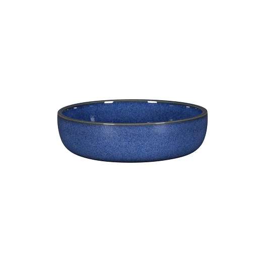 Diep Bord, Ø16xH:4,5cm – Ease Cobalt (Set van 4)