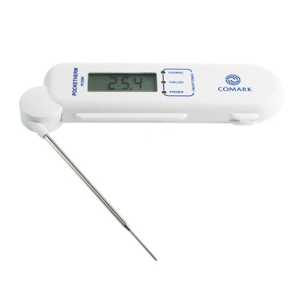 Thermometer Digitaal, inklapbaar, ABS/RVS, van -40 tot 125 °C