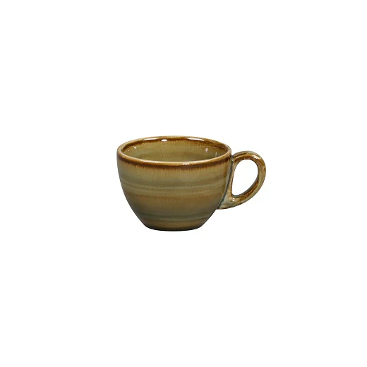Koffiekop, Ø8xH:5,5cm, 15cl – Spot Emerald (Set van 12)