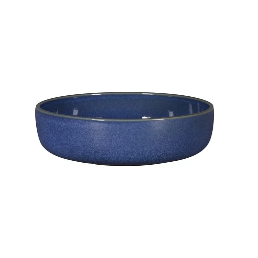 Schaal, Ø20xH:5,8cm – Ease Cobalt (Set van 4)
