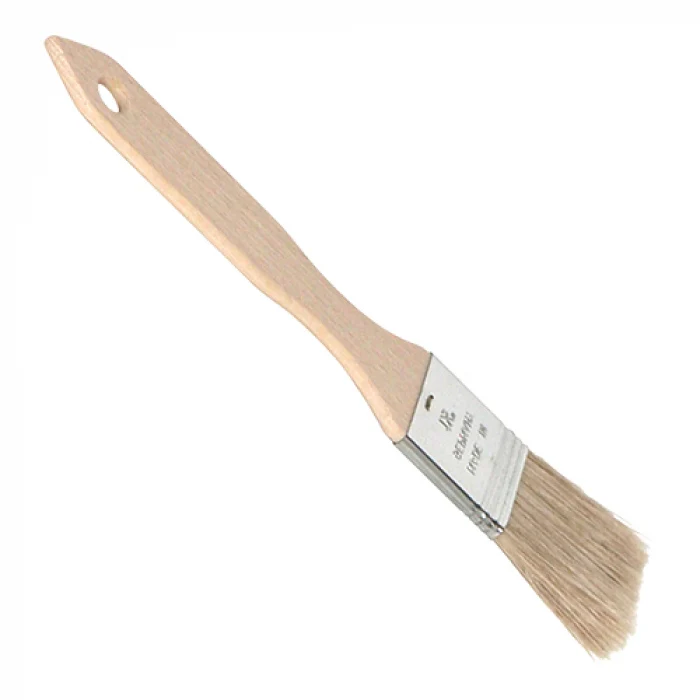 Kwast hout met varkenshaar, B:4 cm