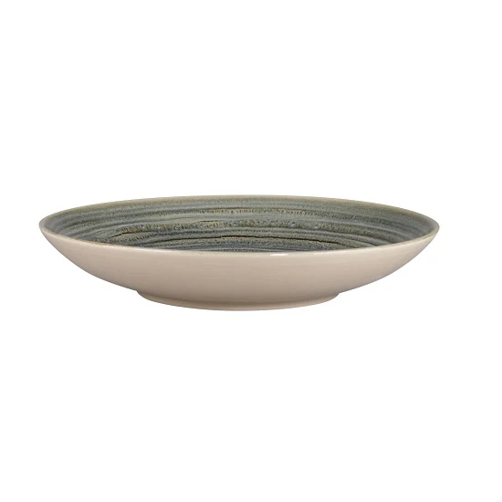 Schaal Diep, Ø23xH:4cm – Spot Peridot (Set van 12)