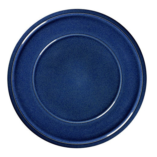 Bord met rand, Ø32xH:2cm – Ease Cobalt (Set van 6)