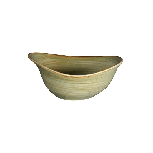 Schaal Organic, 17,5×14,2xH:7,5cm – Spot Emerald (Set van 12)