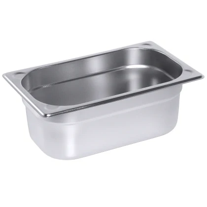 Gastronormbak RVS, 1/4 GN, H:10 cm, 2,8 L