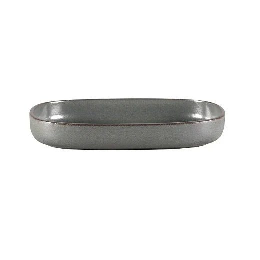 Bord Diep Ovaal, 30×20,4xH:4,5cm – Ease Caldera (Set van 2)