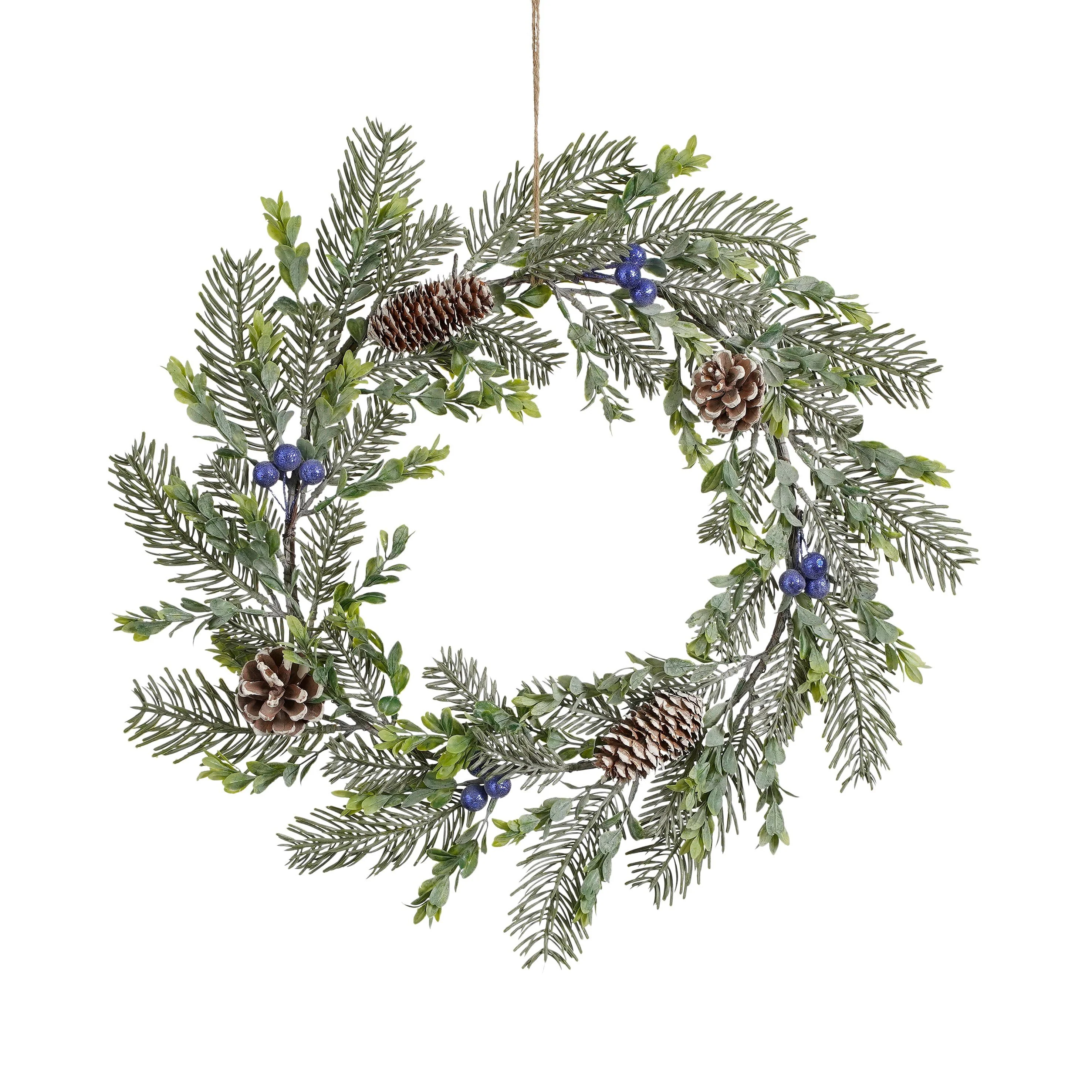 House of Seasons Kerstkrans – Ø42 cm – Groen