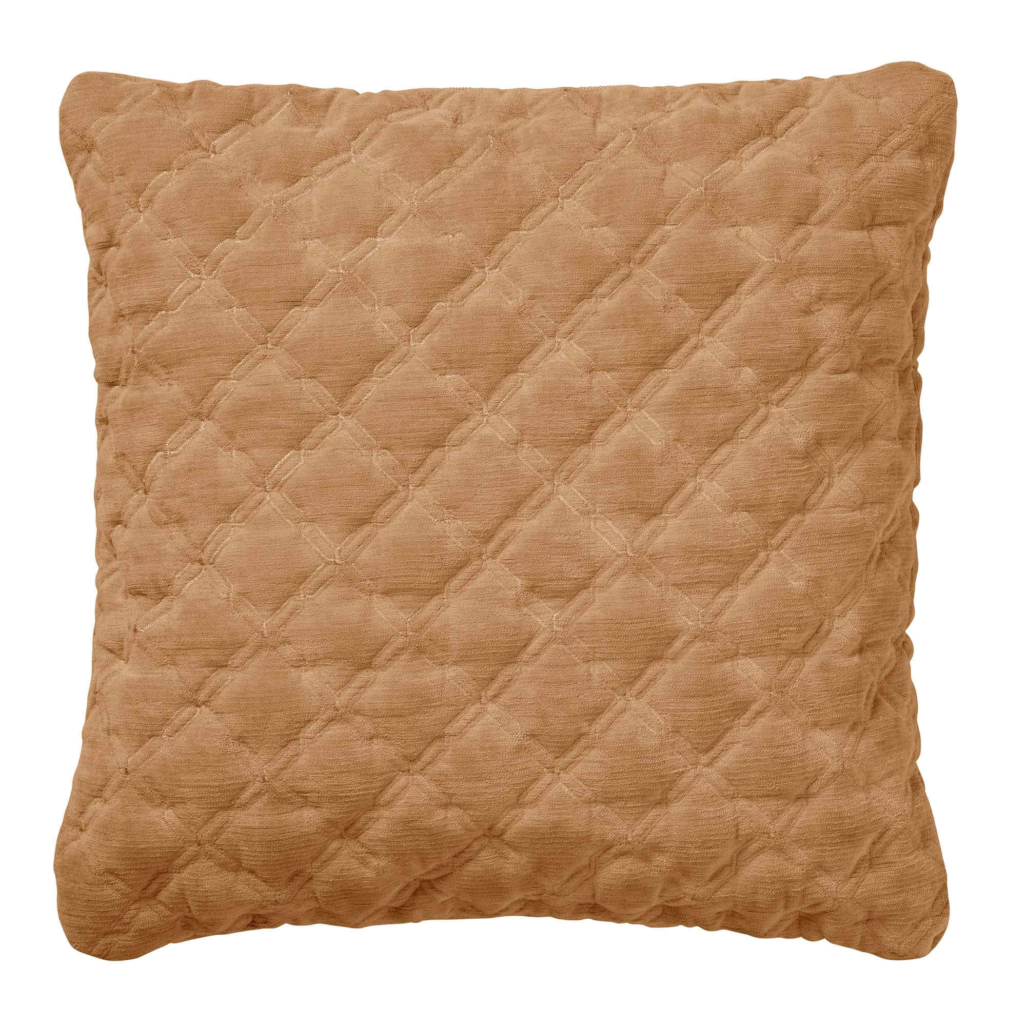 ADELE | sierkussen 45×45 cm | Tobacco Brown | bruin | Hoii | met duurz