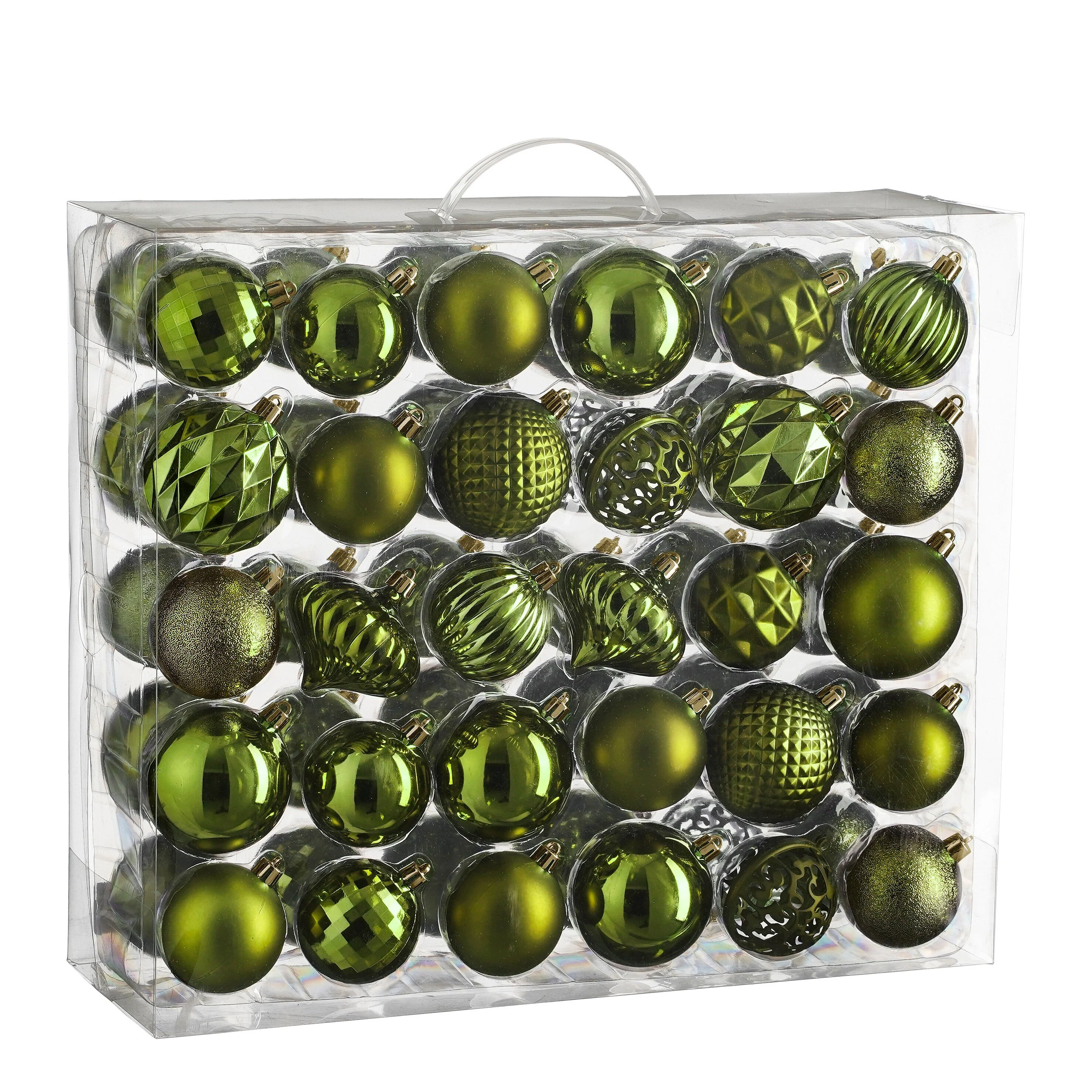 House of Seasons Kerstballen Set – 60 Stuks – Ø7 cm – Onbreekbaar – Do