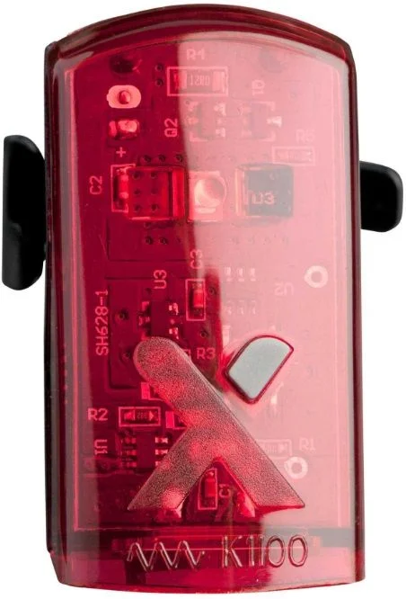 Achterlicht AXA Greenline 1 LED – USB oplaadbaar