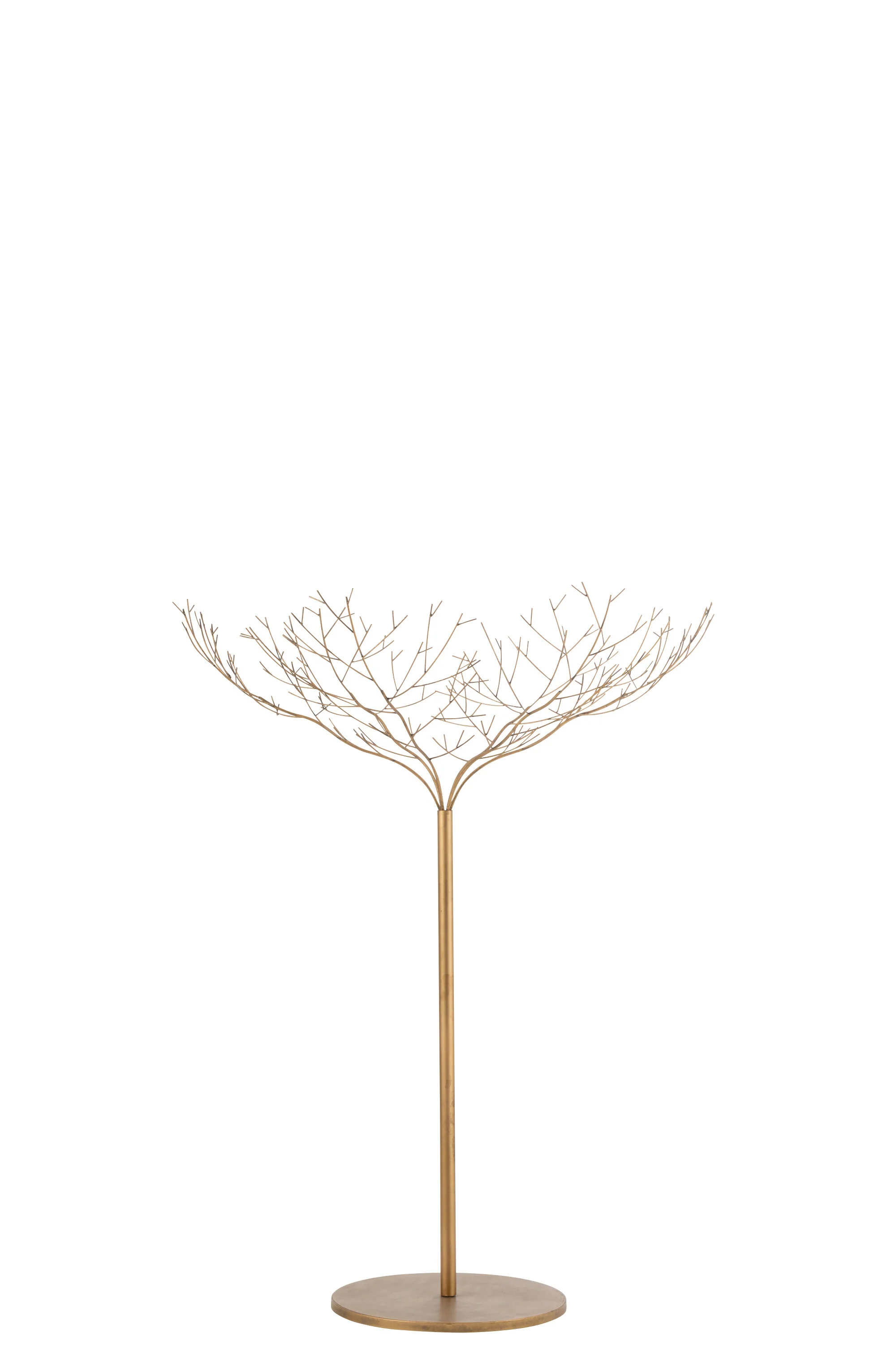 J-Line decoratie Boom – metaal – goud – medium
