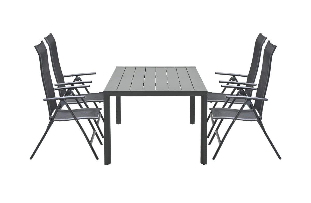 5-delige tuinset – Limone stoelen – Gosford tafel -Garden Impressions