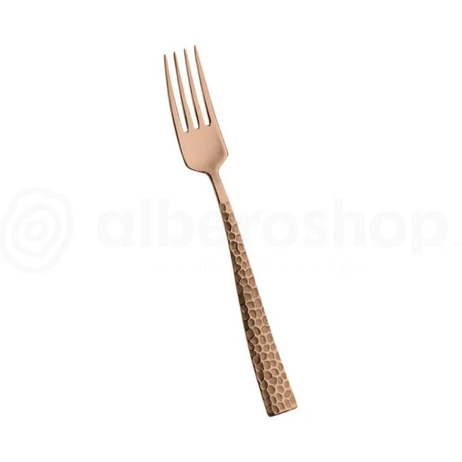 Dessert vork,RVS 2.5mm, L 18,2 cm – Palace Martellato Copper (Set van 1