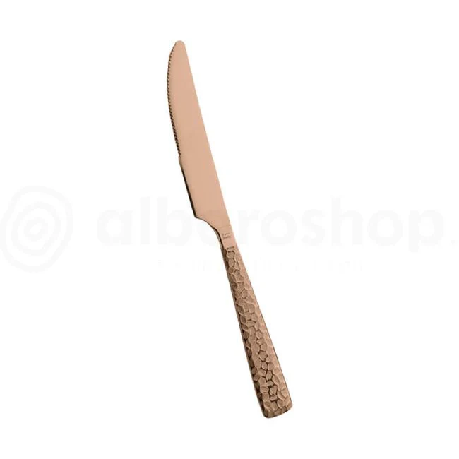 Dessert mes,RVS 2.5mm, L 21 cm – Palace Martellato Copper (Set va