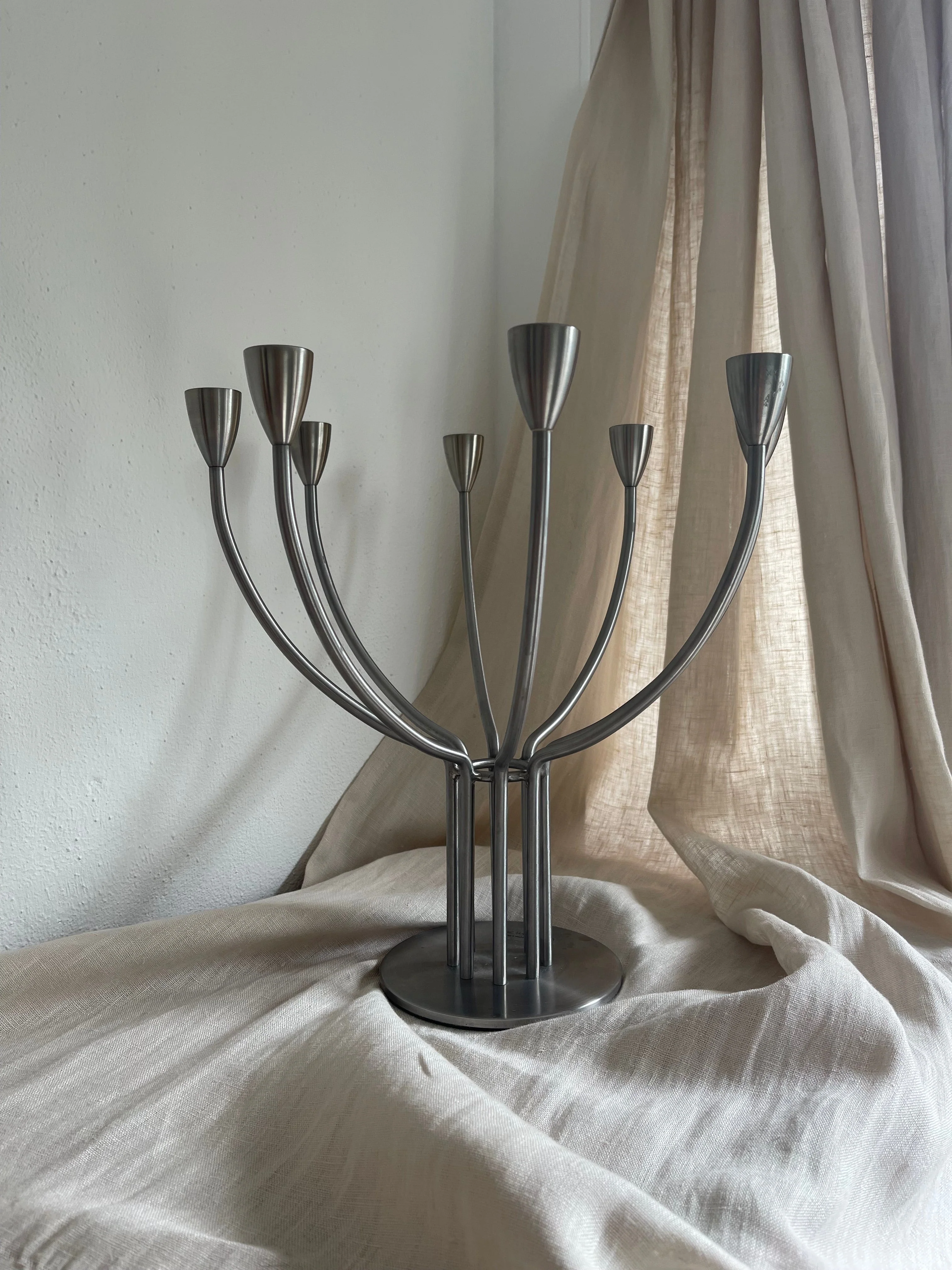Vintage Ikea Stockholm Candleholder | Ikea 8 arm kandelaar | Vintage Ikea kandelaar | Vintage kandelaar