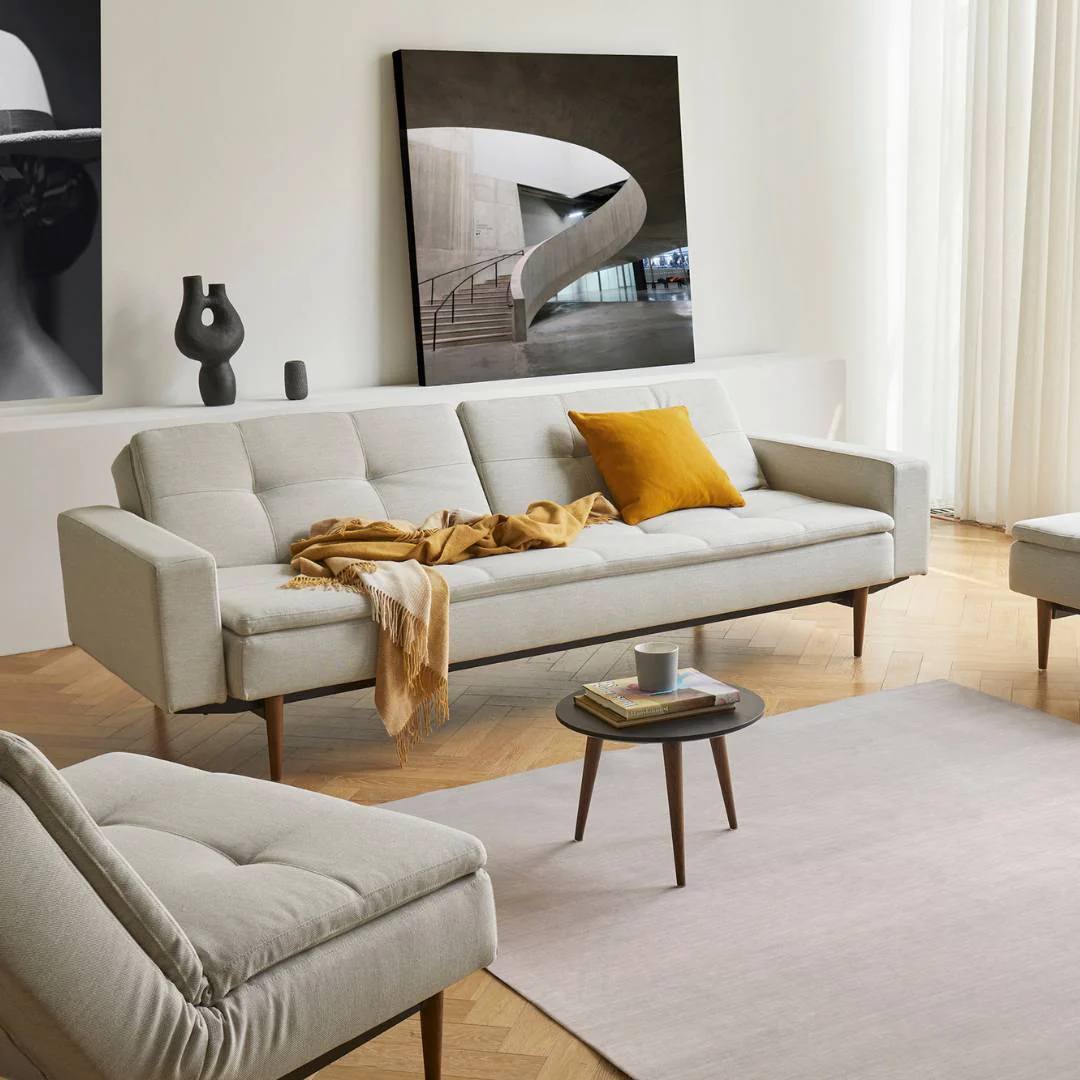Innovation Living Slaapbank Dublexo Styletto Donker