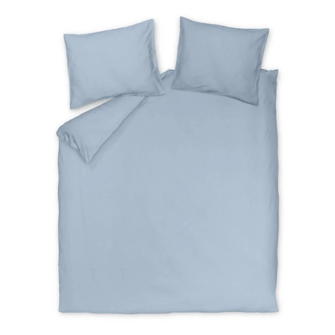 Vandyck Dekbedovertrek Washed Cotton Powder Blue