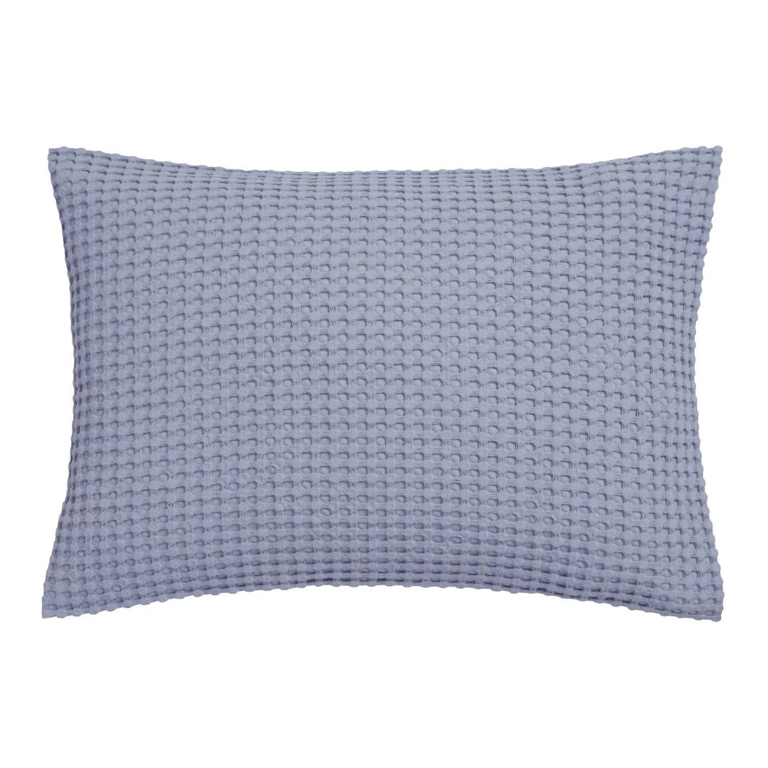 Vandyck Home Pique Wafel Kussensloop Lavender Blue 40 x 55 cm