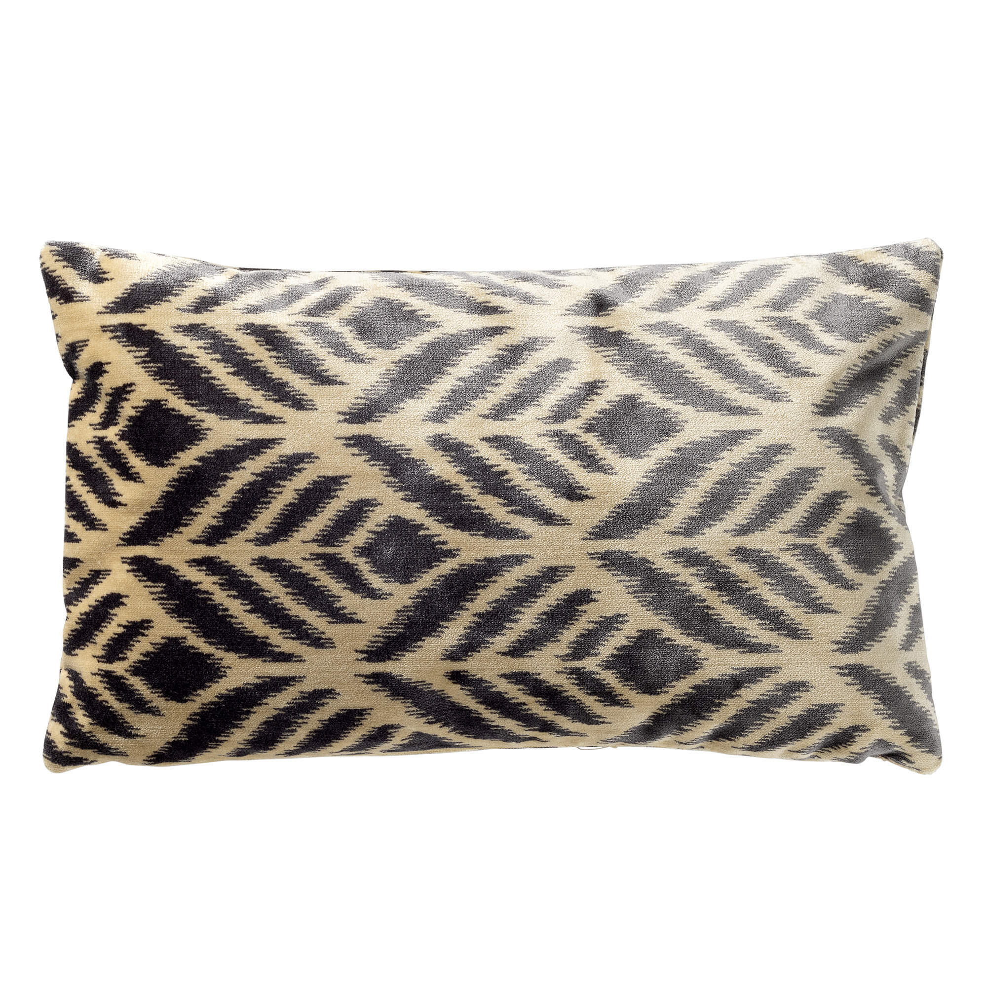 ALEXA | sierkussen 30×50 cm | Charcoal Gray | antraciet | Hoii | met d