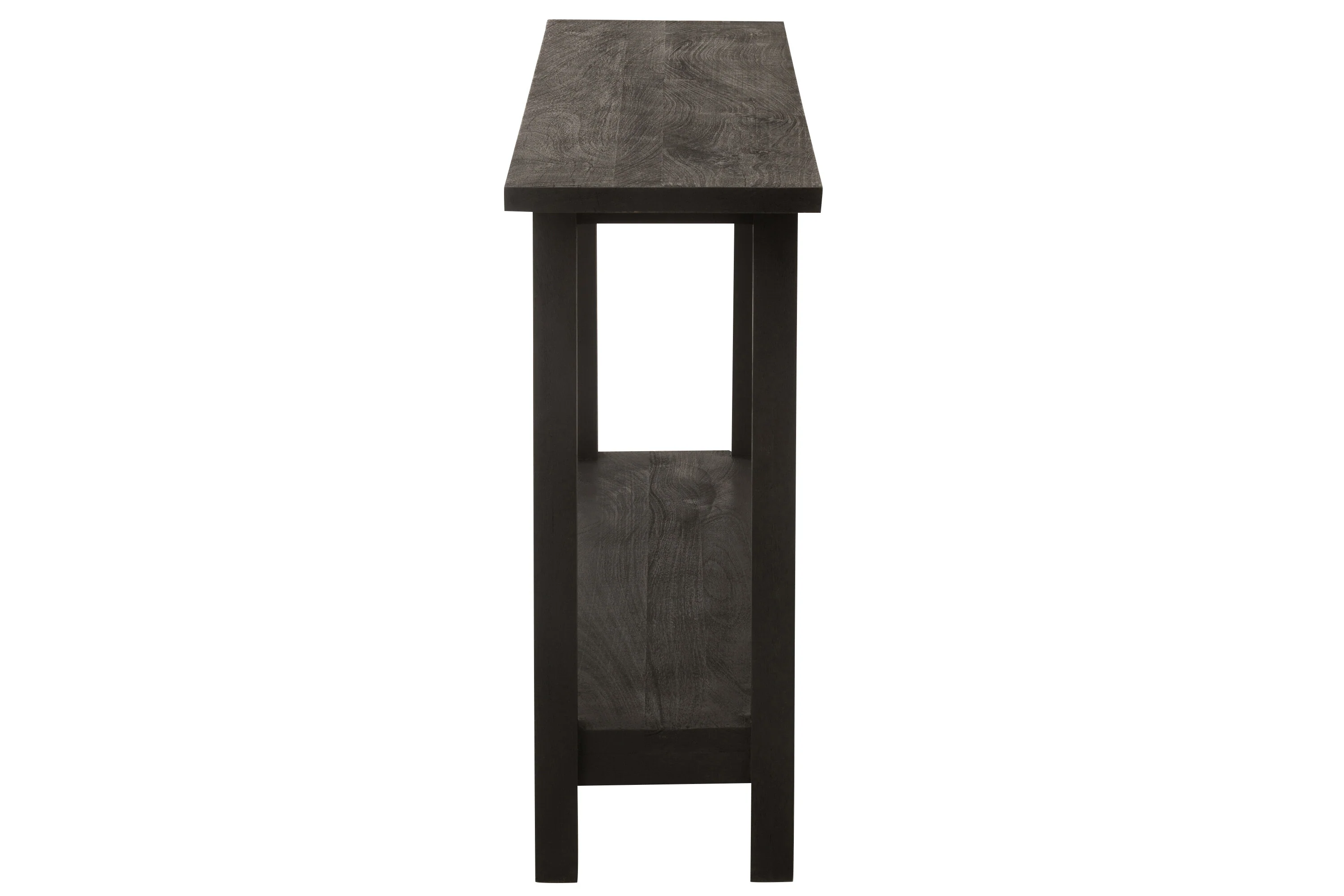 J-Line console Vierkant – hout – zwart