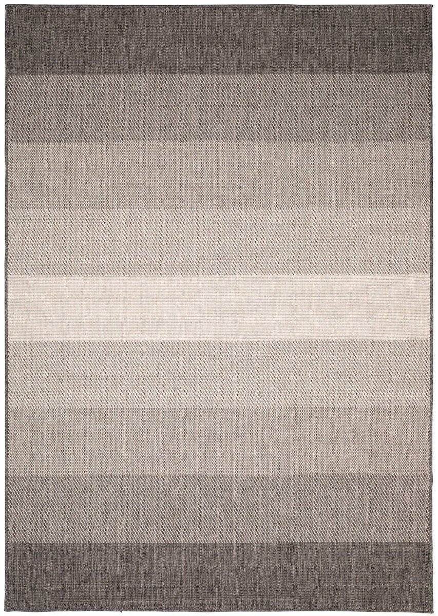 Buiten vloerkleed Boa – Zwart/Wit – dubbelzijdig – EVA Interior