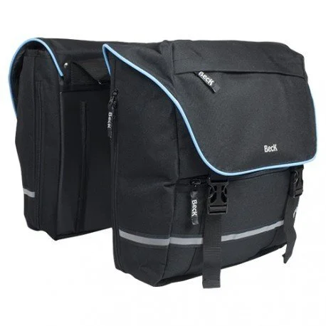 Beck SPRTV Dubbele Fietstas – Blauw | Zwart