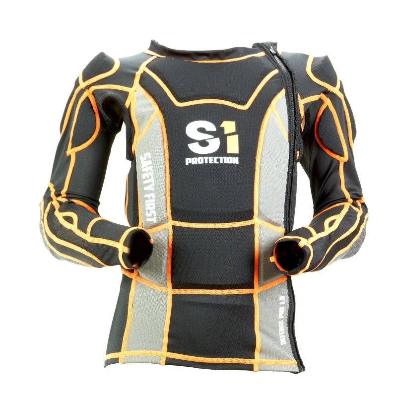 Body Protector – S1 Defense Pro 2.0 Jacket – Zwart / Oranje