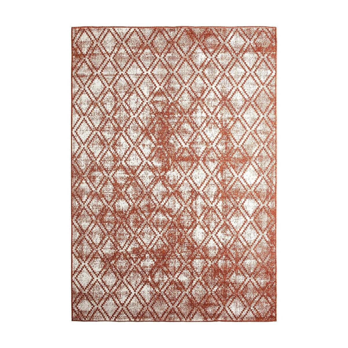 Buiten vloerkleed Frost – Roest/Wit – dubbelzijdig – EVA Interior