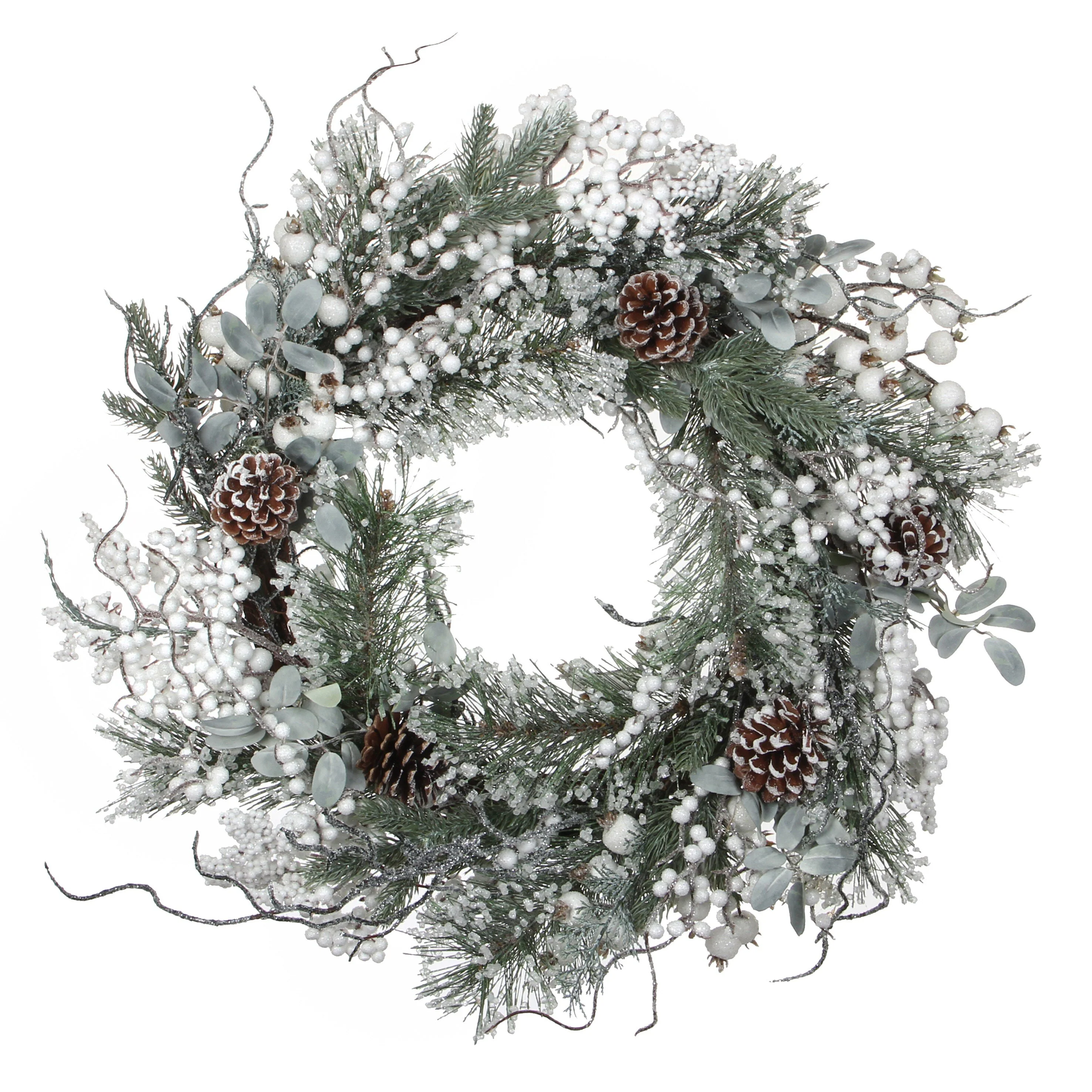 House of Seasons Hardy Kerstkrans – Ø50 cm – Groen