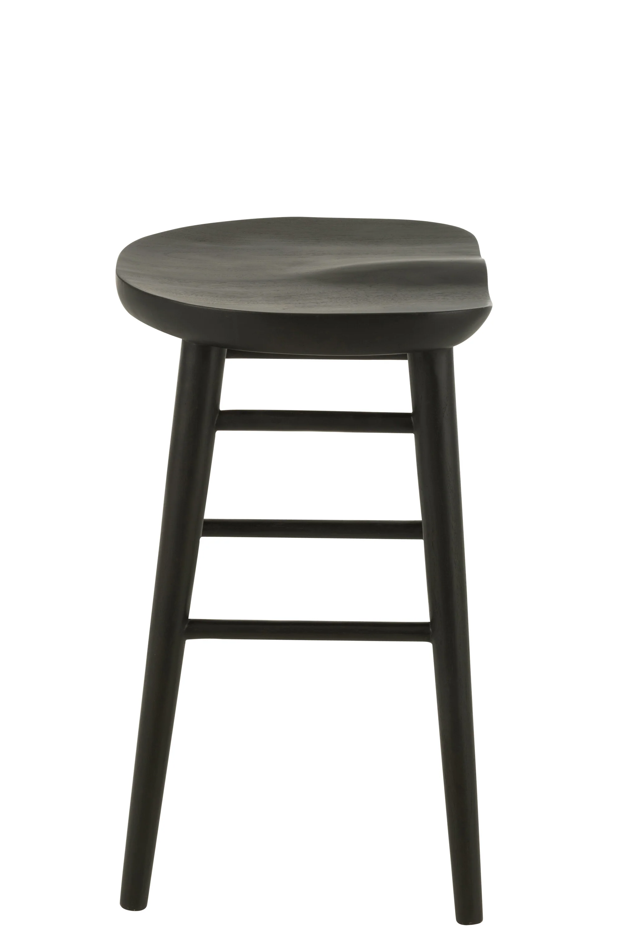 J-Line barkruk Mika – hout – zwart