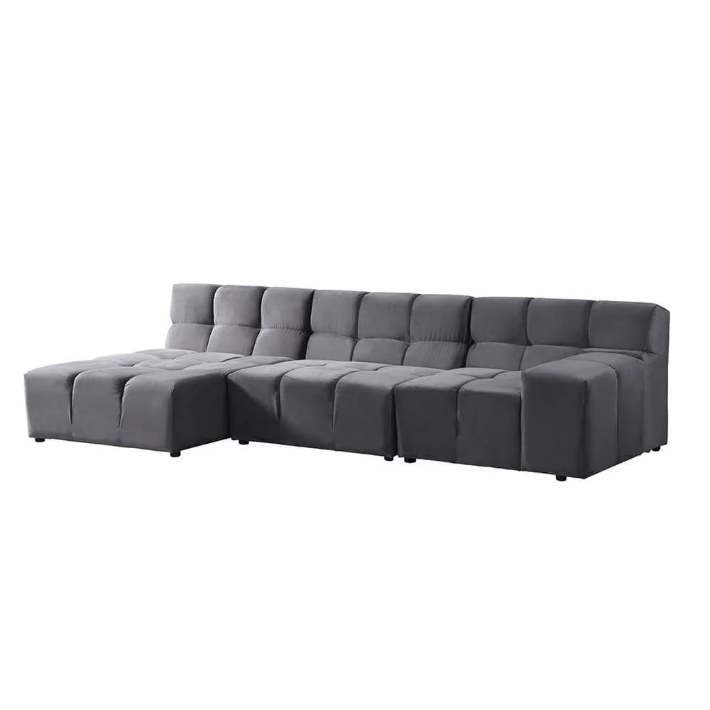 HOME DELUXE Modulaire bank ORLENA – M antraciet