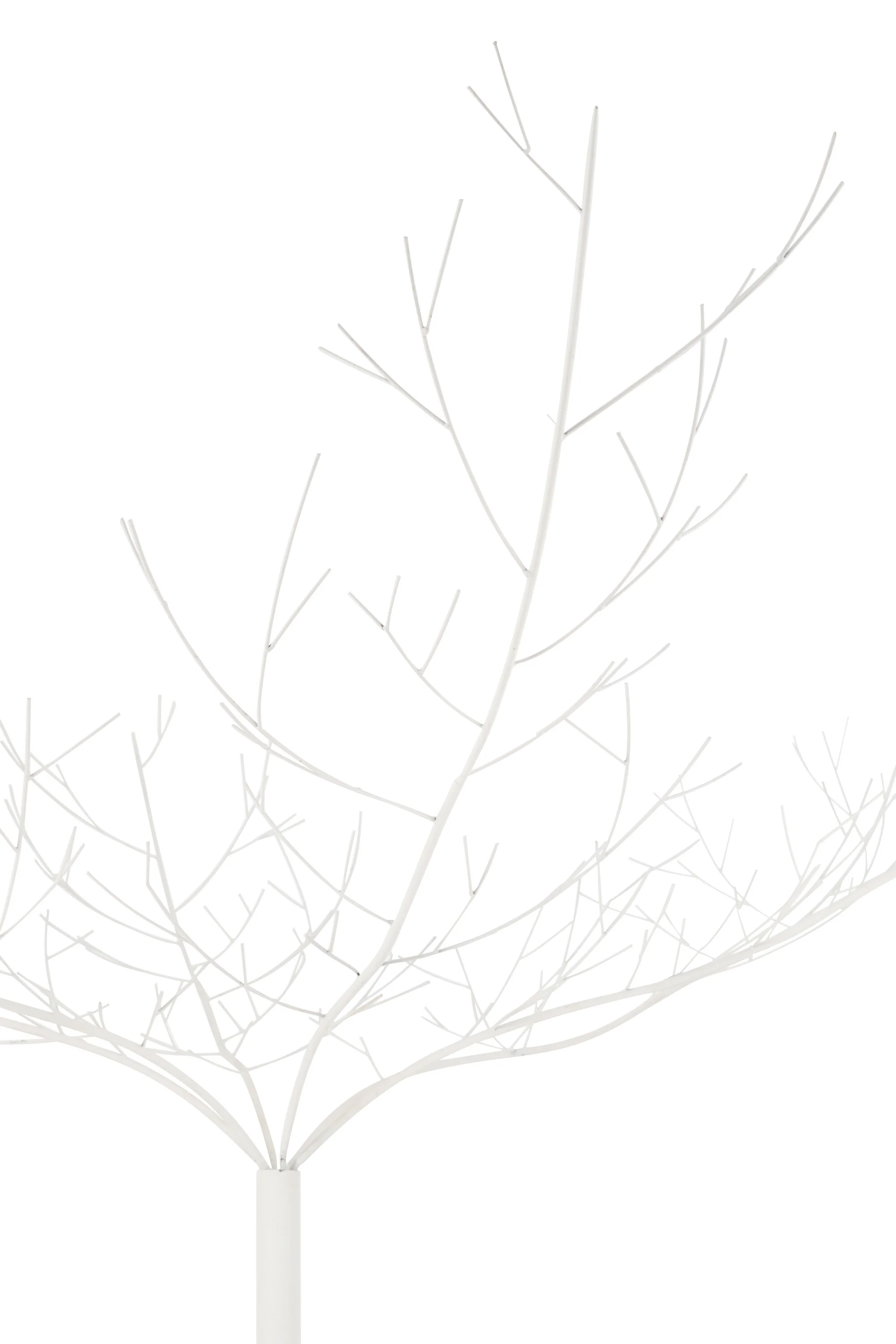 J-Line decoratie boom – metaal – wit – large