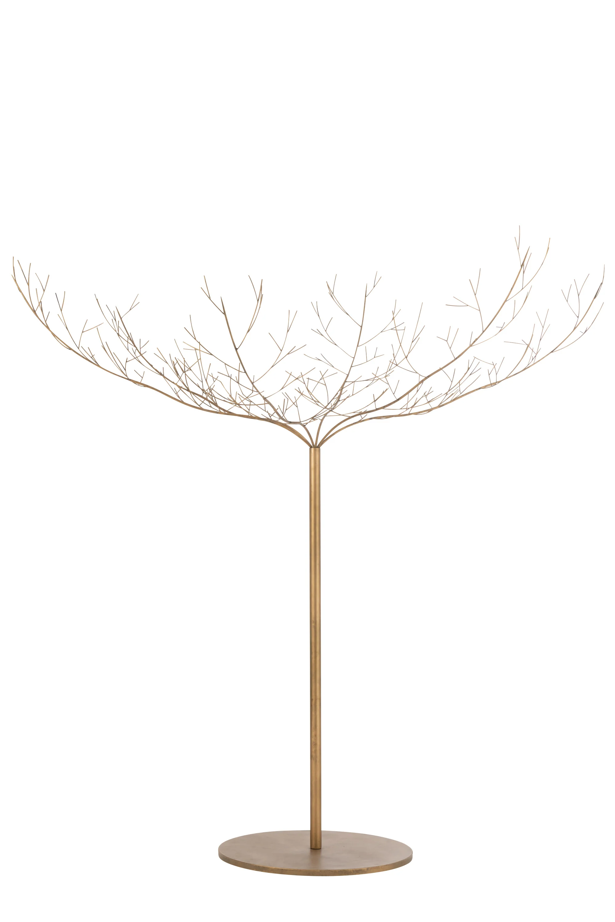 J-Line decoratie Boom – metaal – goud – large