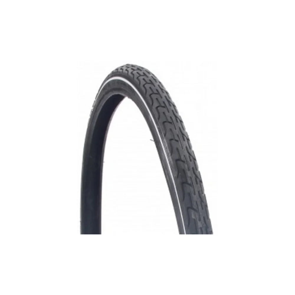 Buitenband Deli 28 x 1 5/8 (37-622) – Zwart –  Witte Lijn