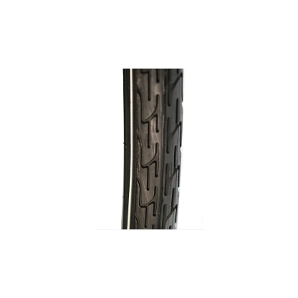 Deli Buitenband 28 x 1 1/2 Zwart (40-635) – Witte Lijn