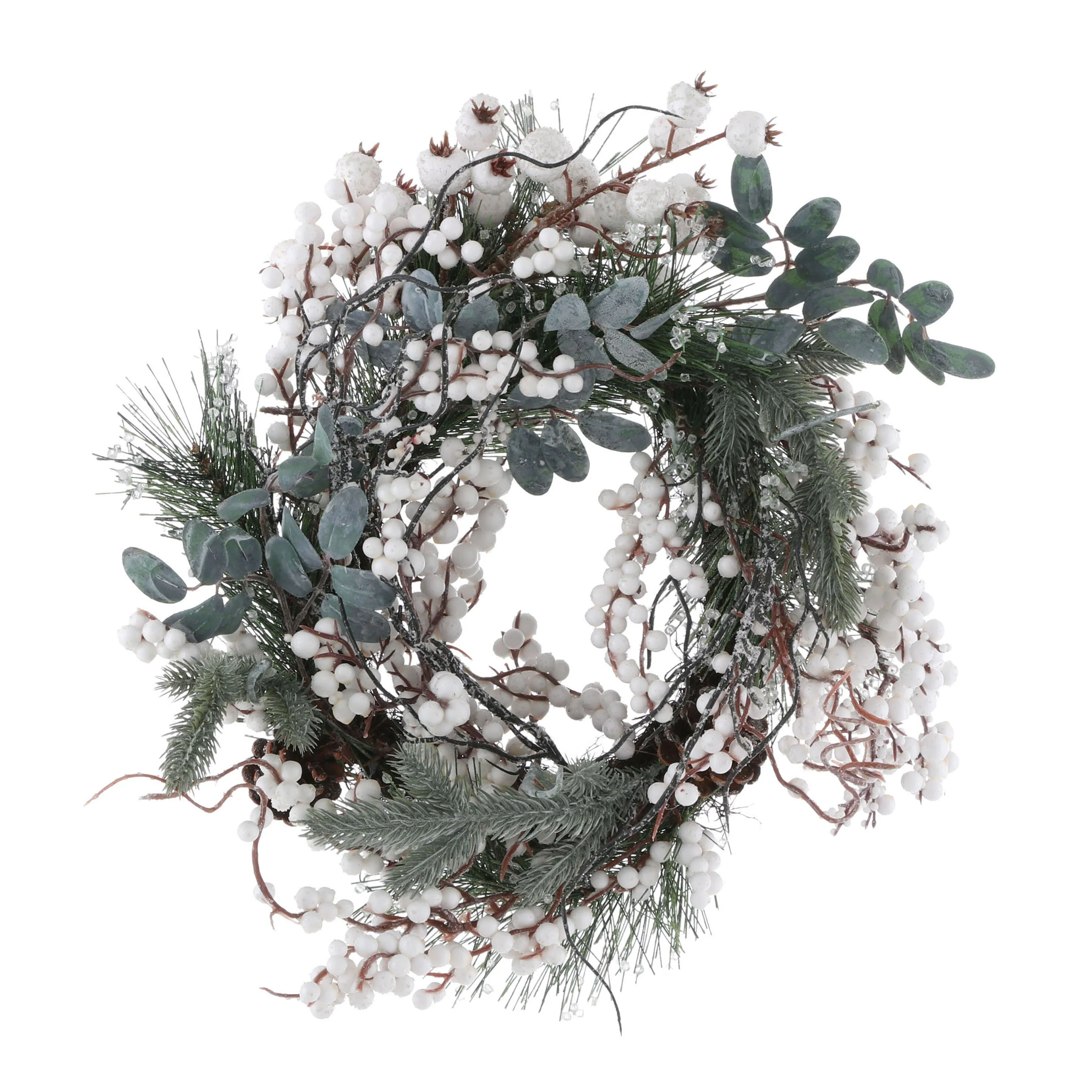 House of Seasons Hardy Kerstkrans – Ø40 cm – Groen