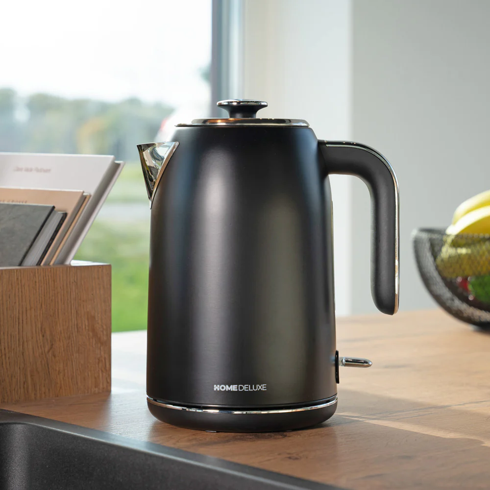 HOME DELUXE – Waterkoker NOBLE – Mat Zwart