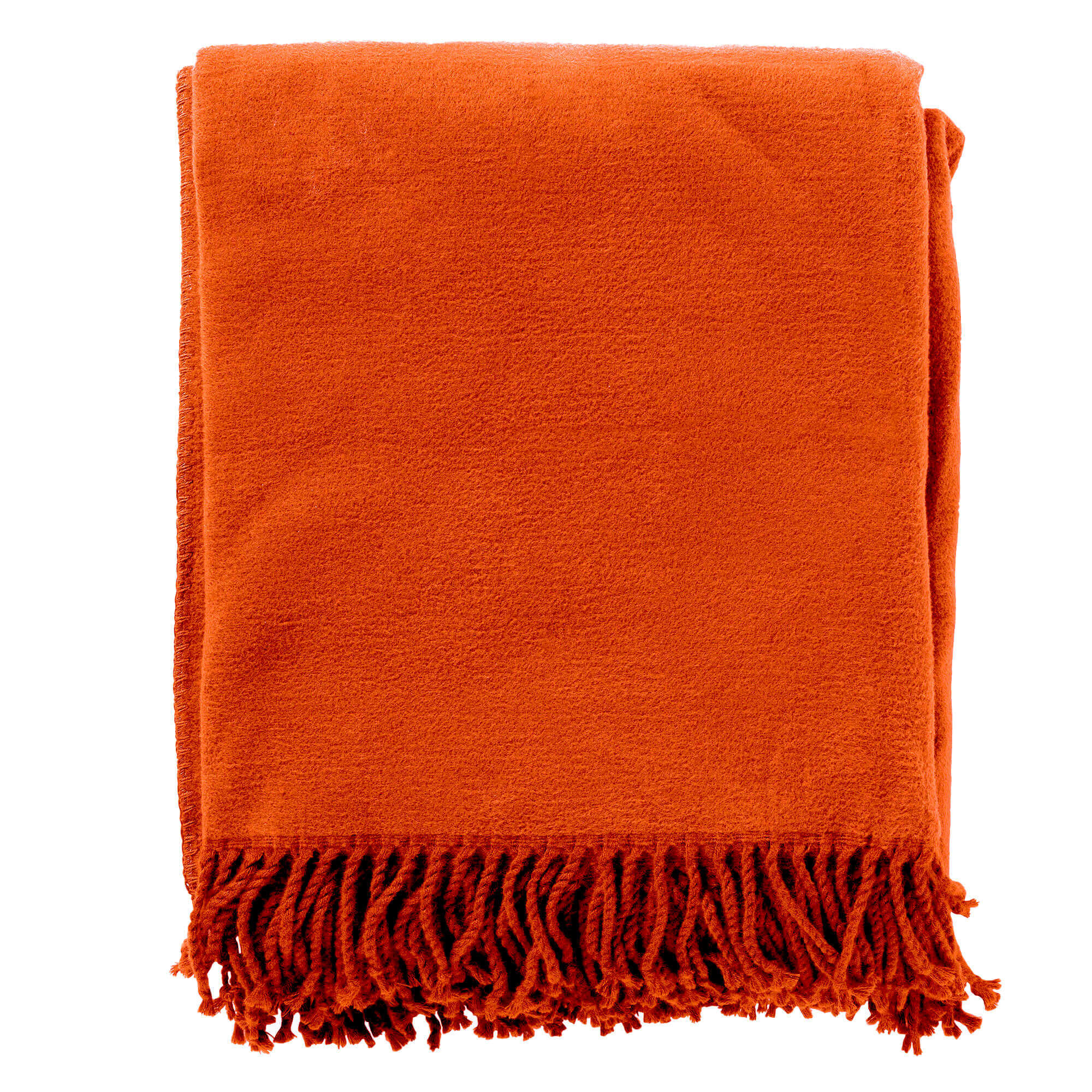 ANNABELLA | Plaid 150×200 cm | Potters Clay | Oranje | Hoii