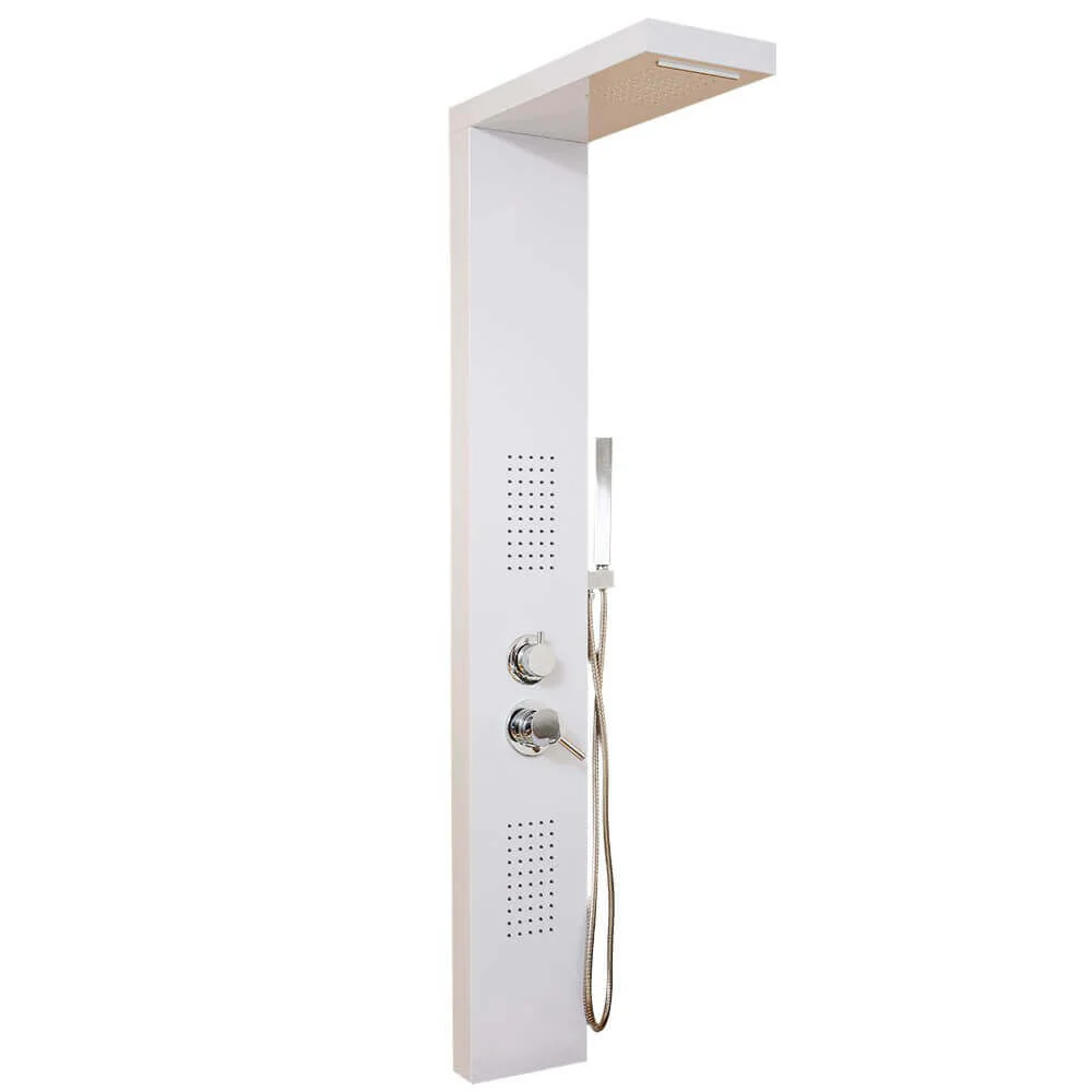 Home Deluxe Douchepaneel CASCATA Wit
